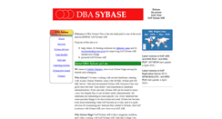 Desktop Screenshot of dba-sybase.com