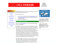 Tablet Screenshot of dba-sybase.com